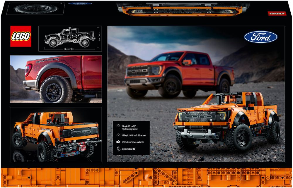 Конструктор LEGO Technic 42126 Ford F-150 Raptor