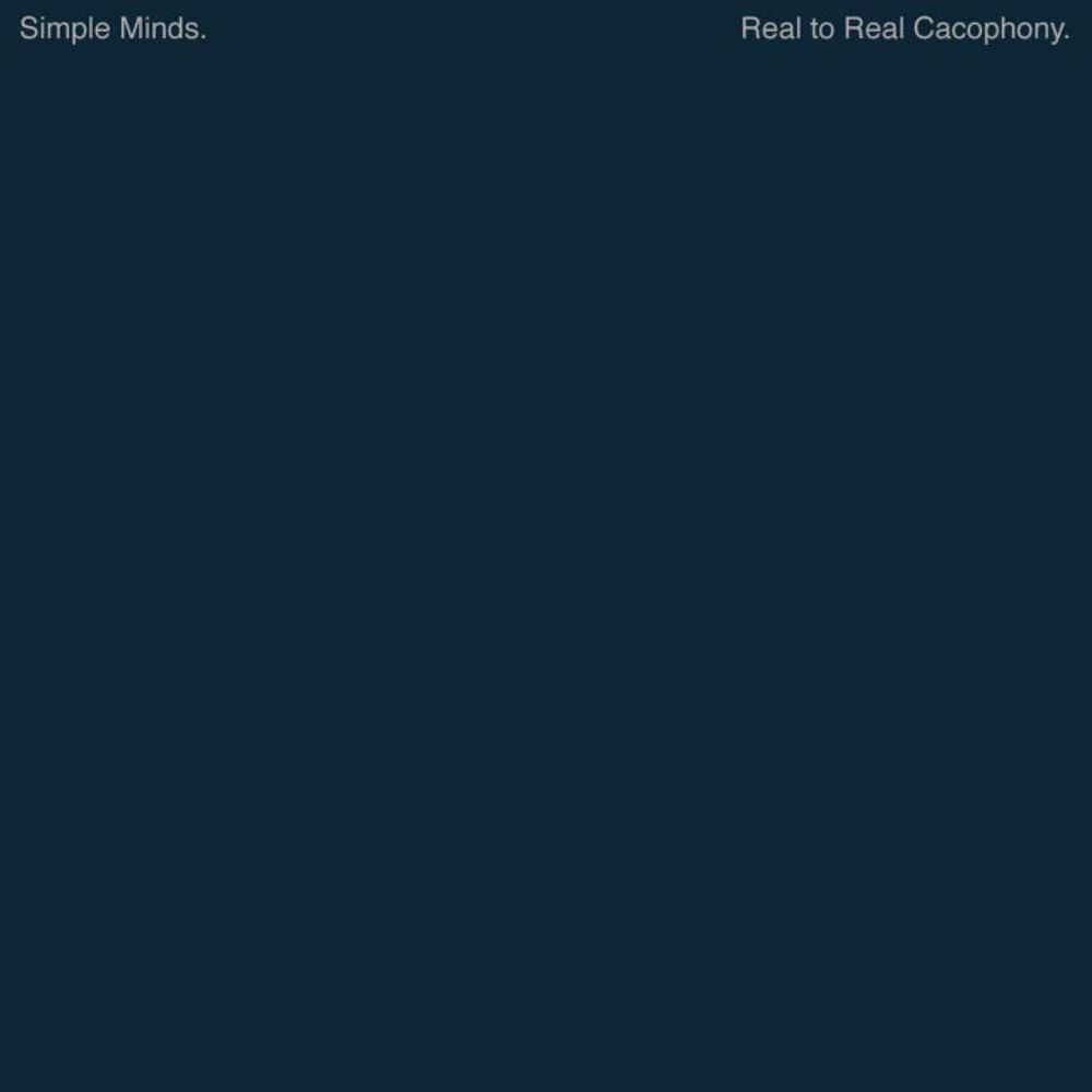 Simple Minds / Real To Real Cacophony (LP)