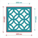 Клеевой трафарет 012