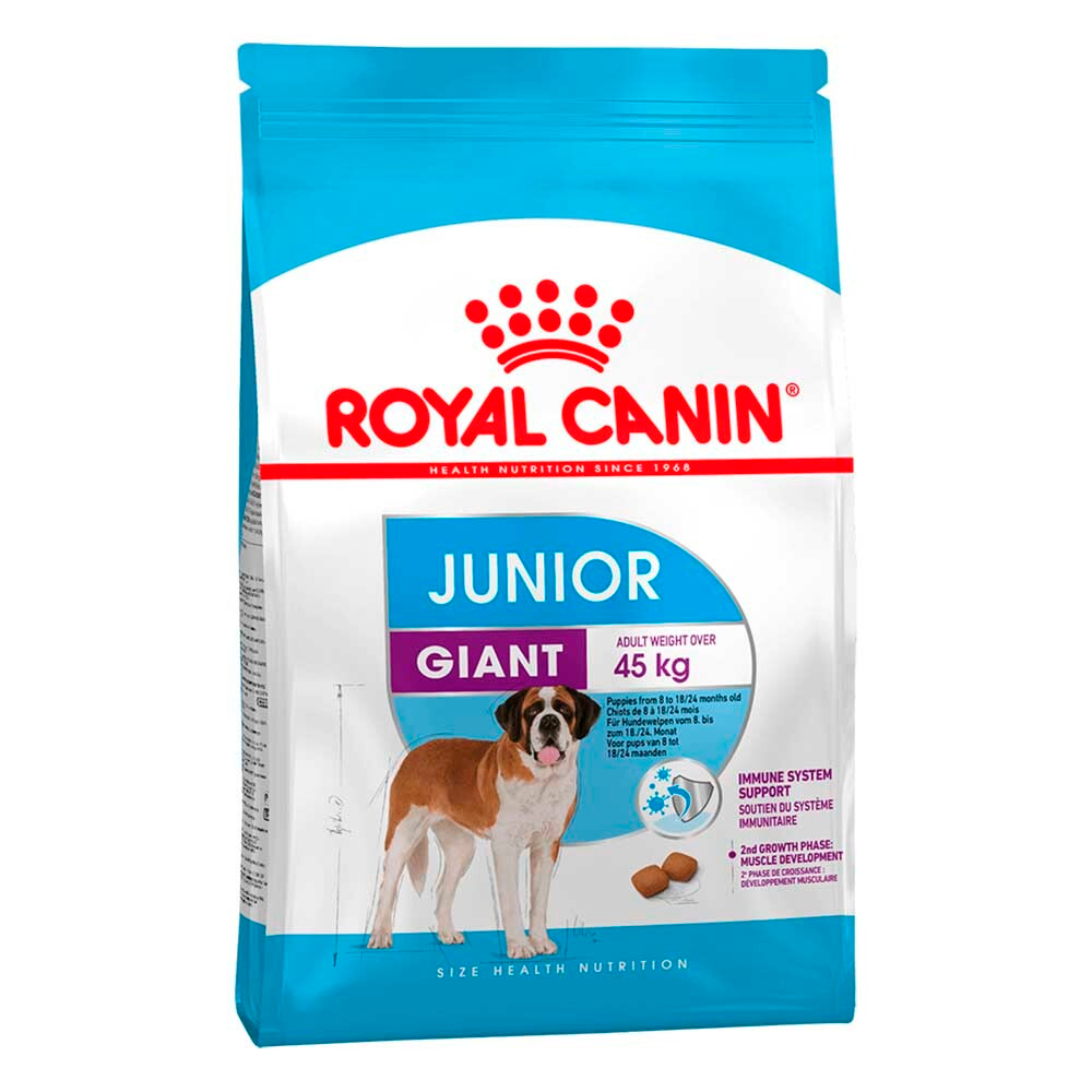 Royal Canin Giant Junior - корм для щенков гигантских пород (от 8 до 18-24 месяцев)