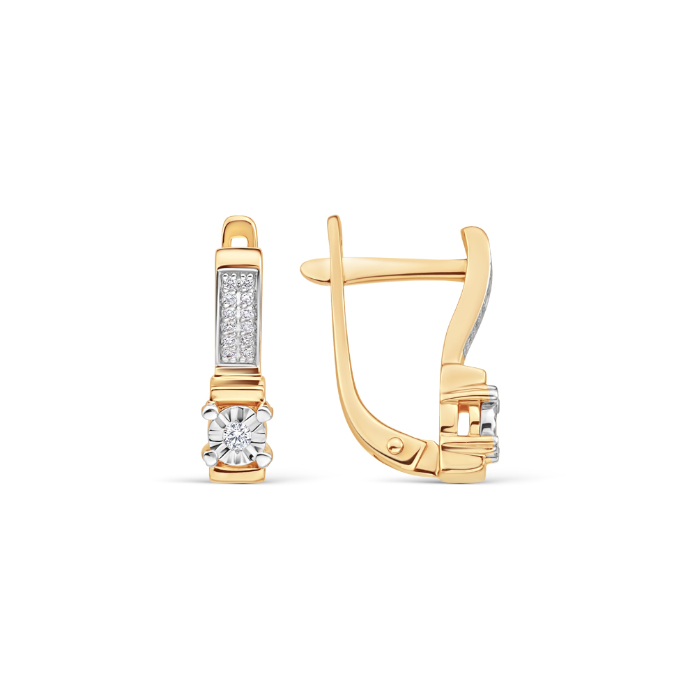 Серьги из золота 585 пробы