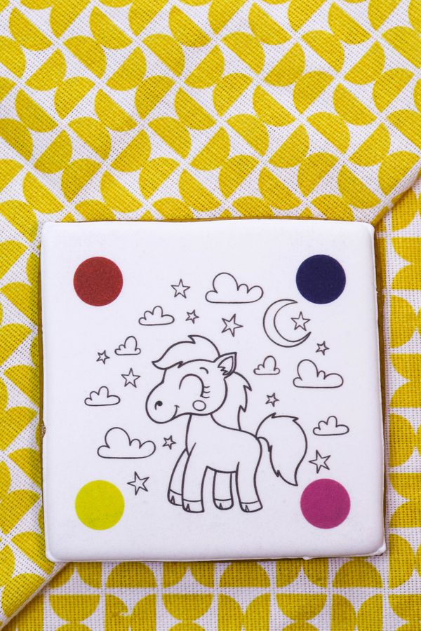 Раскраска на пряники 10см