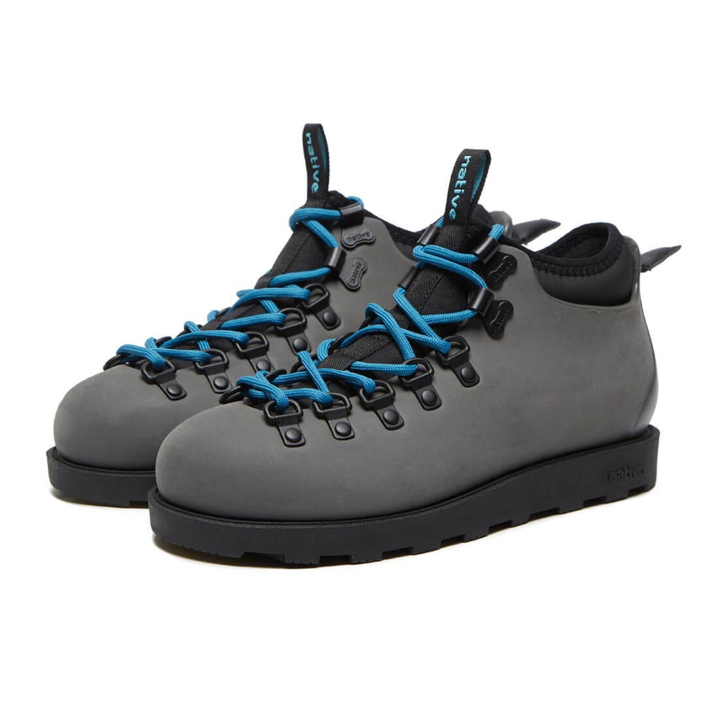 Ботинки Native Fitzsimmons Shale Grey Jiffy Black