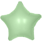 Шар фольгированный Звезда 46 см (Зеленый)