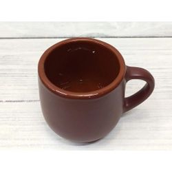 Кружка 200 мл d 8,5 см h8,5 см "Шелк-Доломит" матовая керамика ПГ [6]