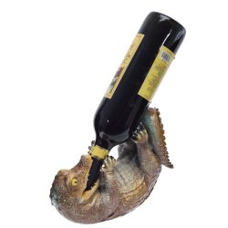 GAEM Подставка для бутылки "Крокодил", L24 W11 H17 см