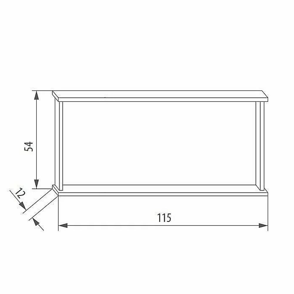 Зеркало EBAN Mina 115
