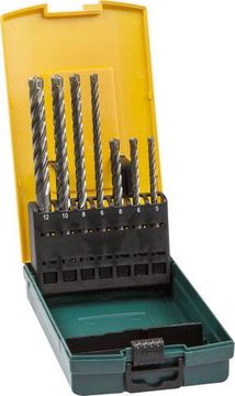 KRAFTOOL Zentro, 7 шт: 5/6/8 х 110, 6/8/10/12х160 мм, набор SDS-plus буров (29310-H7)