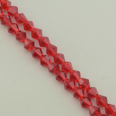 Нитка Чешский хрусталь 30 см. 7,5 мм. (Без замка)