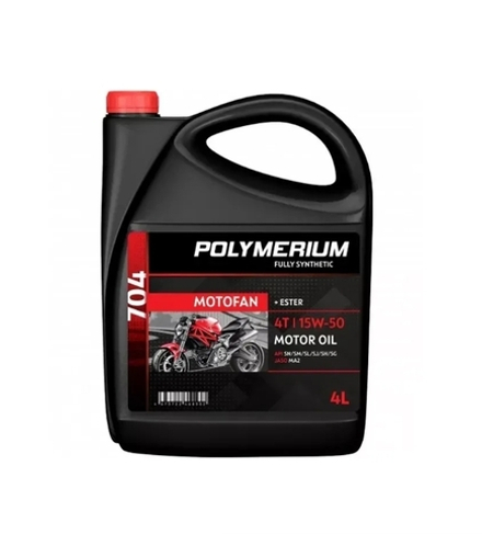 Масло 4т 15W-50 POLYMERIUM MOTOFAN 704 4л