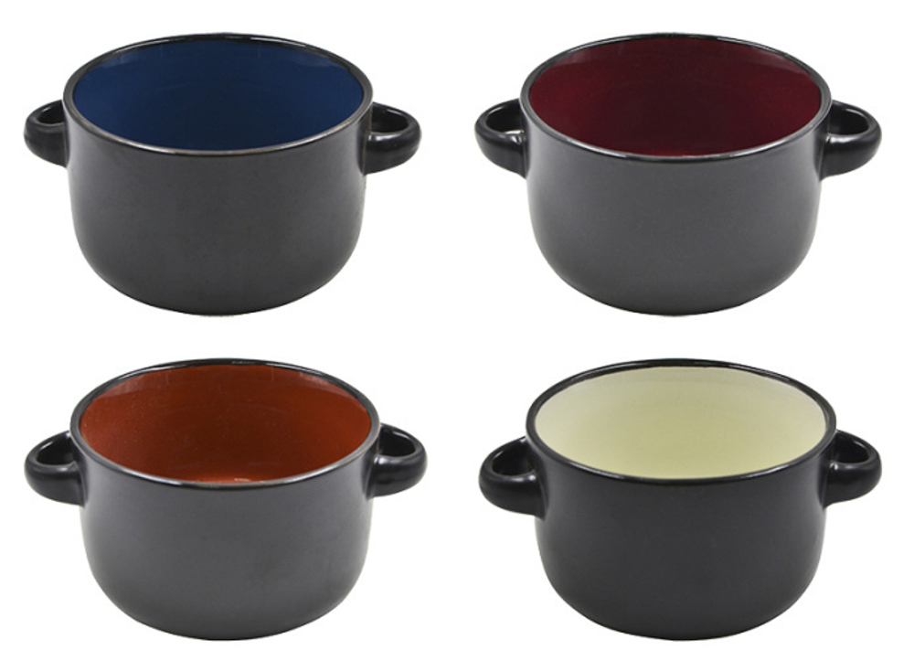 Бульонница 380 мл, 10,7 см, 108661 микс керамика