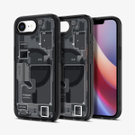 Чехол Spigen ULTRA HYBRID MAG Magsafe iPhone 16E ZERO ONE BLACK