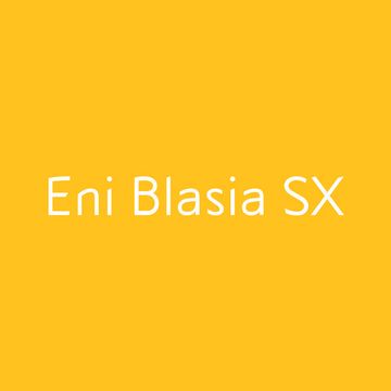 Eni Blasia SX