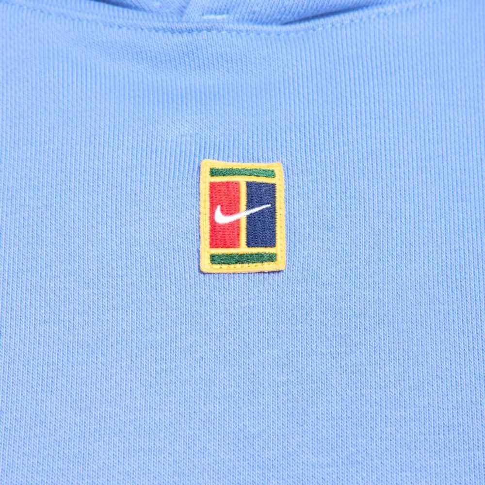 Мужская теннисная кофта Nike Court Fleece Tennis Hoodie - polar