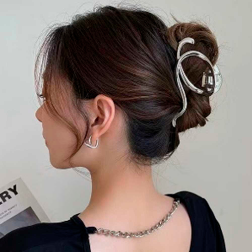 Заколка-краб (серебро)