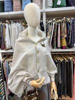 Ткань Лен 100% супер-пластичный и легкий (Италия) ш-150см. 1 м