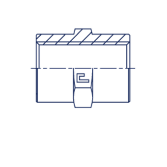 Соединение PS BSP 3/8 - BSP 1/2