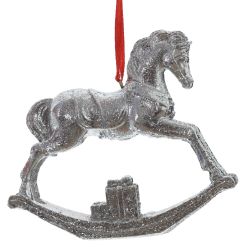 GAEM Фигурка декоративная подвесная "Лошадка-качалка", L10 W2,5 H8,5 см, 2в.