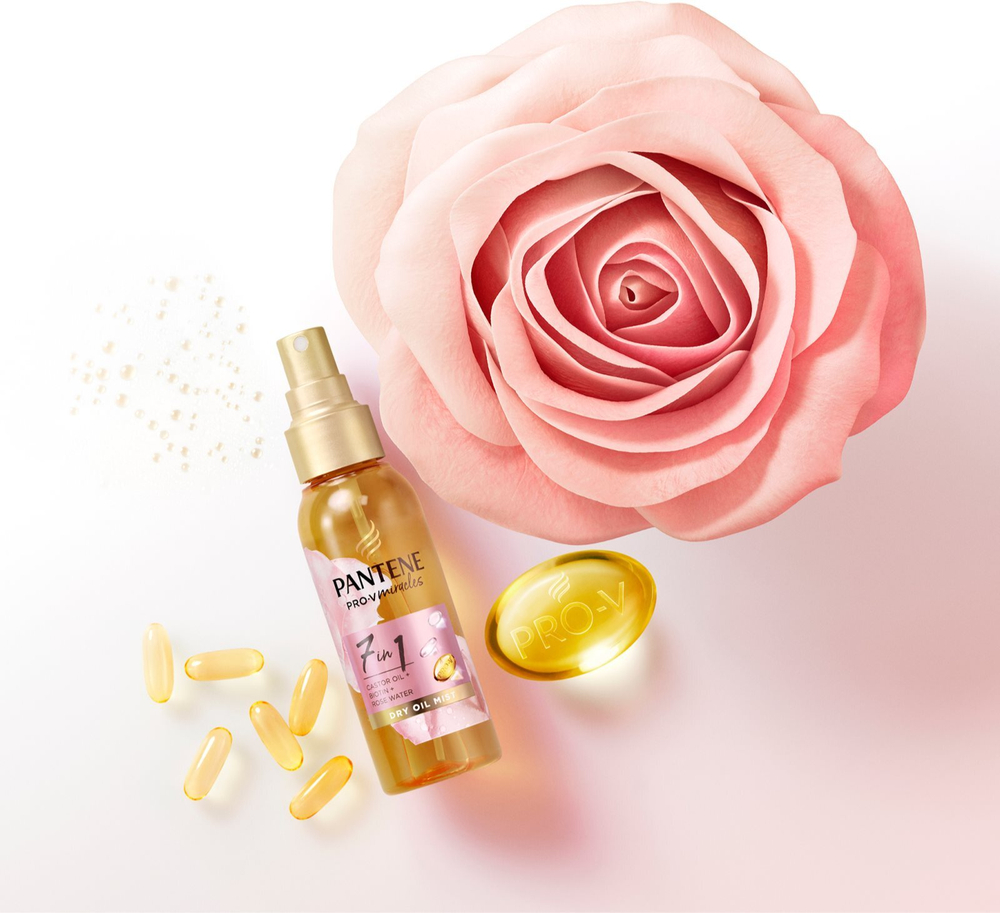 Pantene Weightless 7 in 1 - регенерирующее масло для волос 7 в 1 /   100  ml  / GTIN 8001841887388