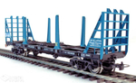 4-осная платформа для перевозки лесоматериалов и крупнотоннажных контейнеров РЖД