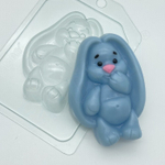 Пластиковая форма для шоколада Зайчик ушастый