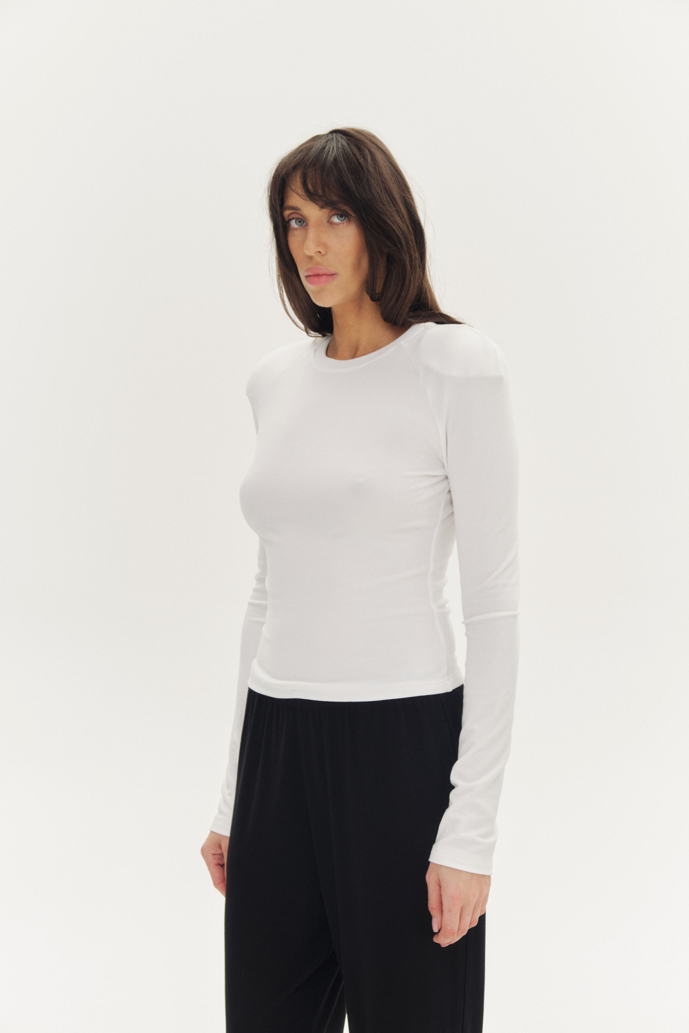 Лонгслив ESSENTIAL №7 | Белый