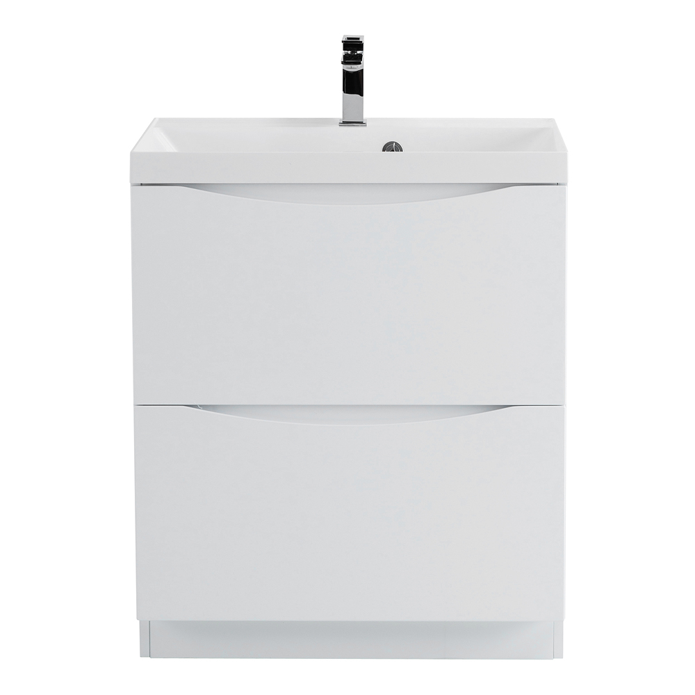 Тумба напольная с раковиной BelBagno MARINO-700-2C-PIA-BL-P