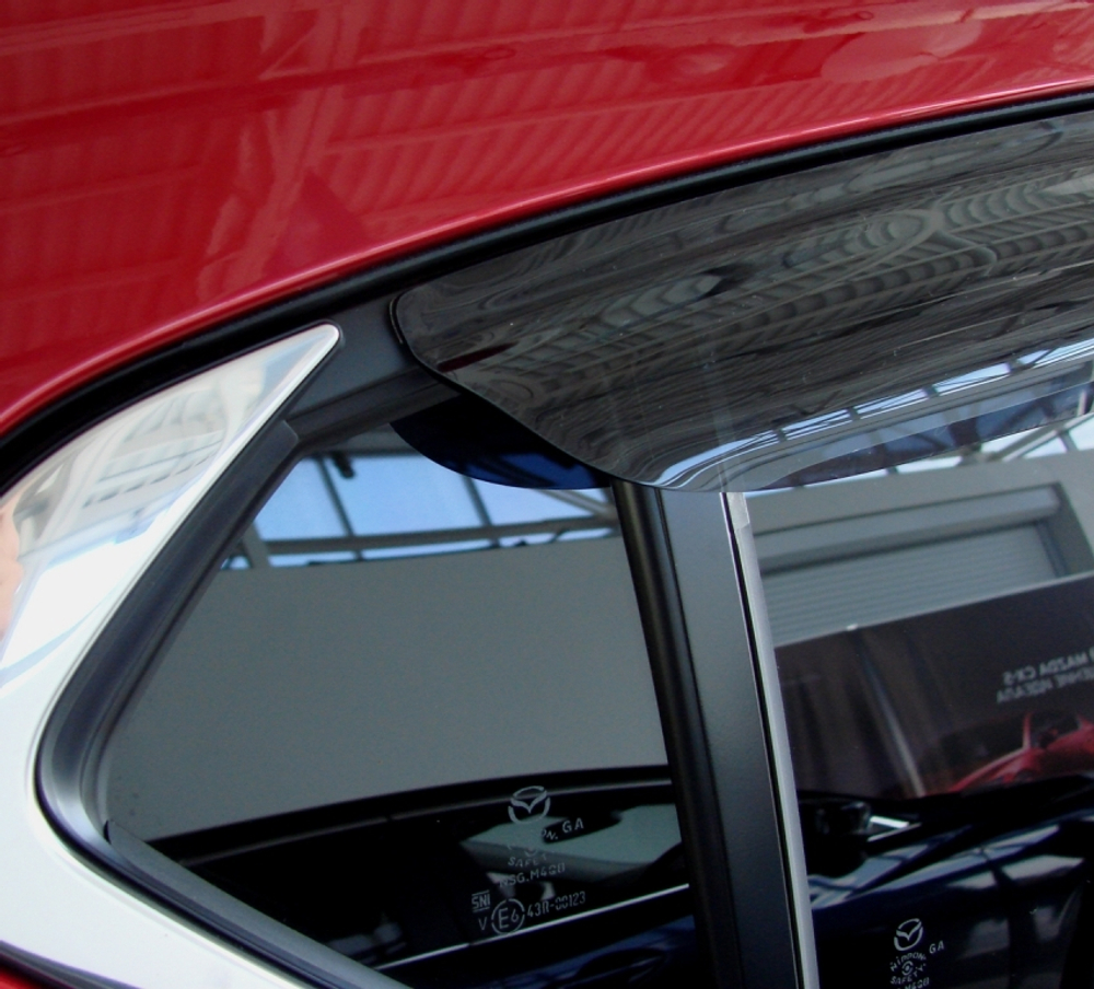 Дефлекторы боковых окон SIM для Mazda 3 (2019-) арт.SMAMA31932S