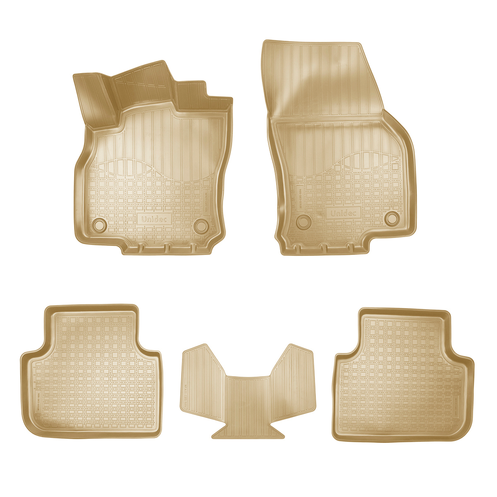 Ковры в салон Norplast/Unidec для Audi Q3 II в кузове F3 (2018-), Бежевый, арт.NPA11-C05-604-B