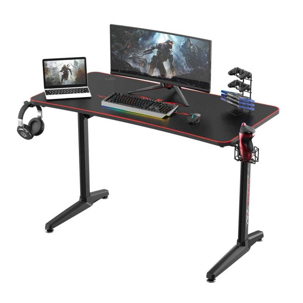 Стол для компьютера (для геймеров) EUREKA GIP 47, Black (ERK-GIP-P47B-V1)