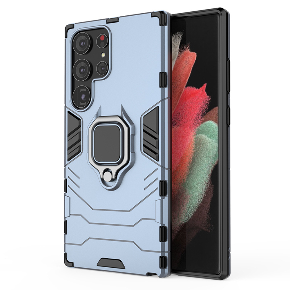 Противоударный чехол с кольцом Panther Case для Samsung Galaxy S23 Ultra