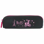 Пенал-косметичка BRAUBERG, силикон, "Paris", 20х5х6 см, 229033