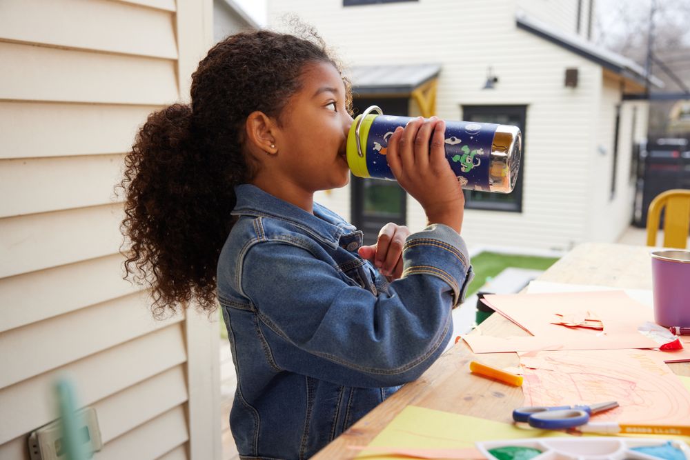 Термокружка Klean Kanteen TKWide Twist Cap 12oz (355 мл) Sharks in Shades