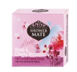 Мыло Роза и вишневый цвет Shower Mate Romantic Rose & Cherry Blossom 100 г