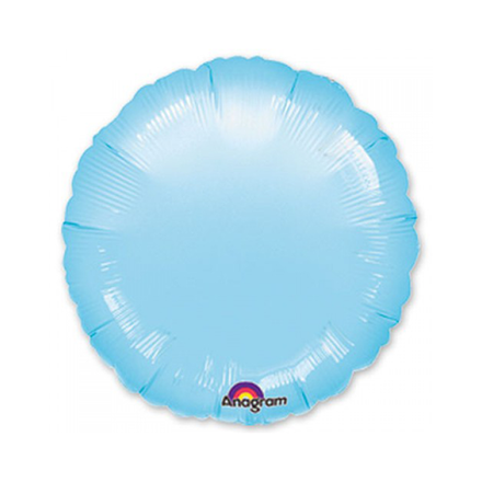 Шарик круг голубой
