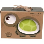 Набор детской посуды из бамбука 5 предметов «Черепашка»