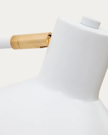 Настенный светильник Plass белый