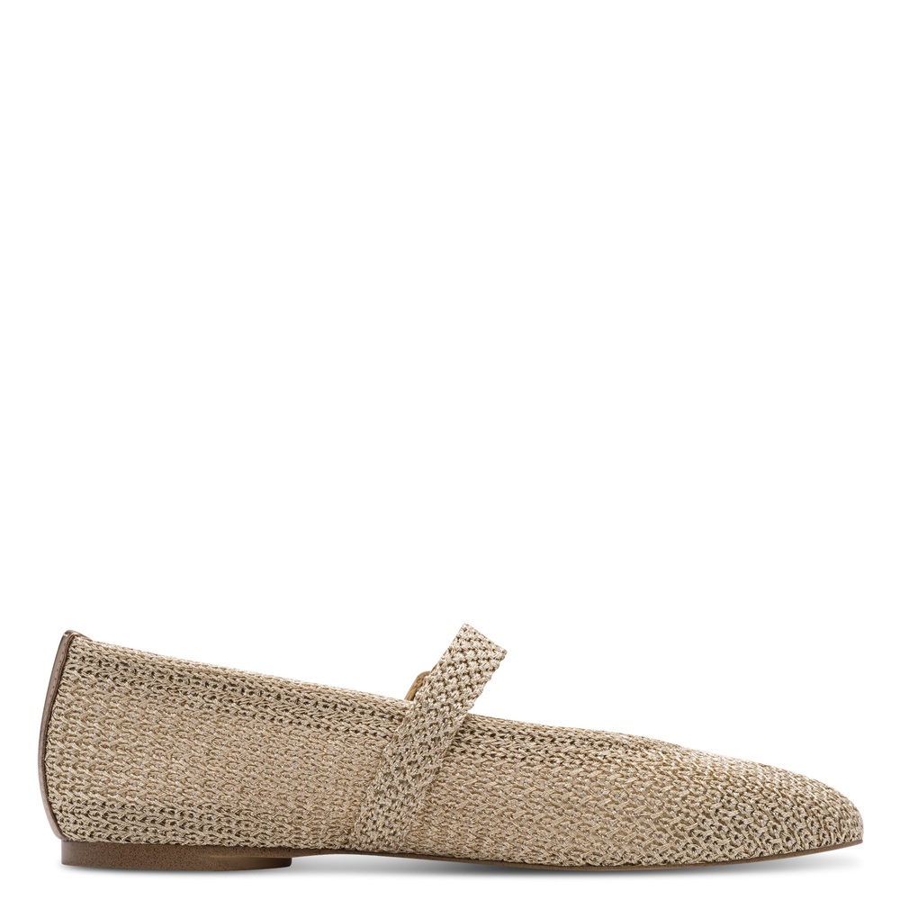 Балетки Tamaris gold