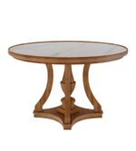 Стол круглый Алабама керамика