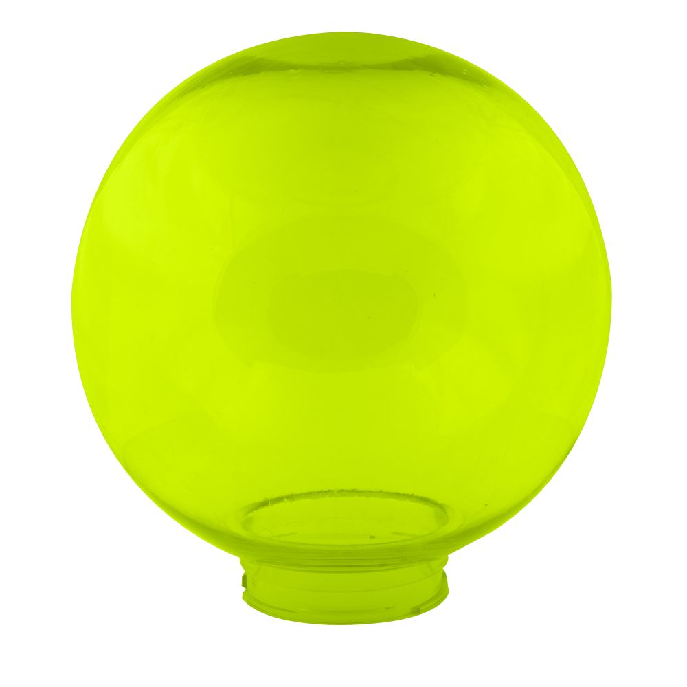 UFP-R200A GREEN Рассеиватель в форме шара для садово-парковых светильников. Диаметр 200мм. Тип соединения с крепежным элементом резьбовой. Материал САН-пластик. Цвет зеленый. Упаковка 16 шт. в групповой картонной коробке.