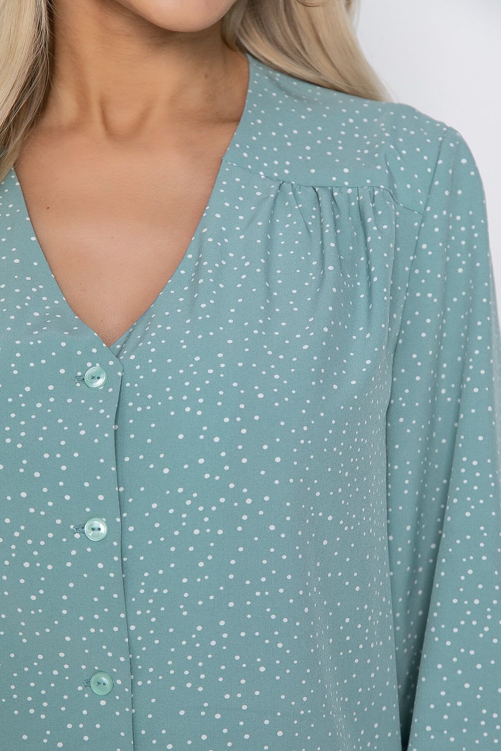 Блуза Женевьева (мята) Б10519 LT Collection