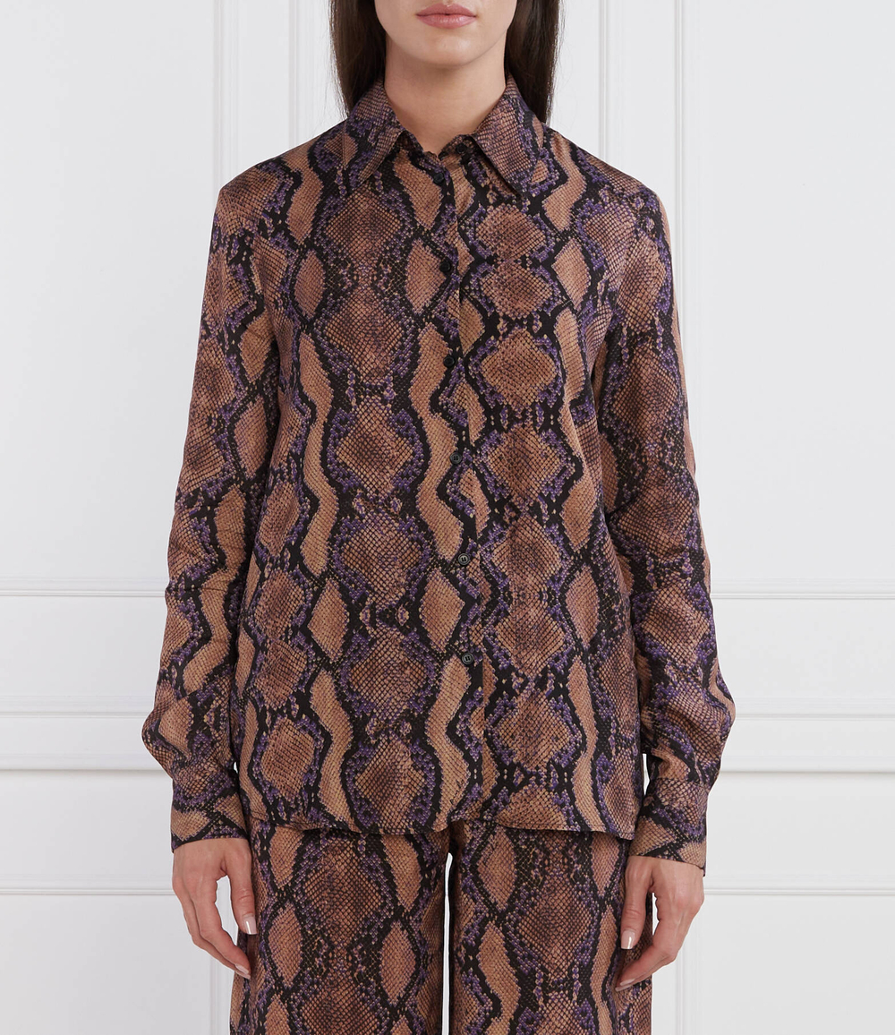 Рубашка Pinko - коричневый(100121 A19A)