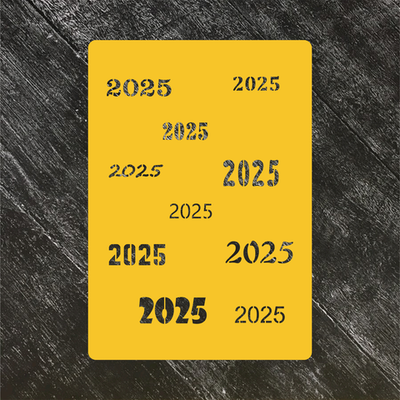 Трафарет Новый год 2025 №4