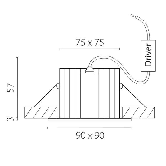 Светильник светодиодный уличный Ciclone Lightstar 385437