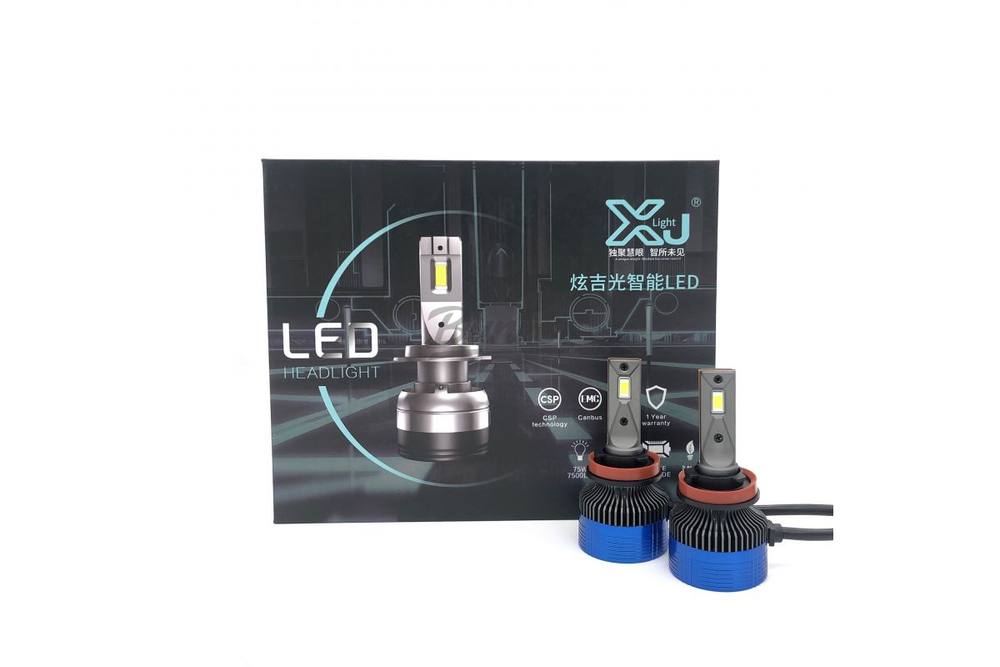 Светодиодные автолампы LED лампы XJ Light Alpina H11 6500K 12V
