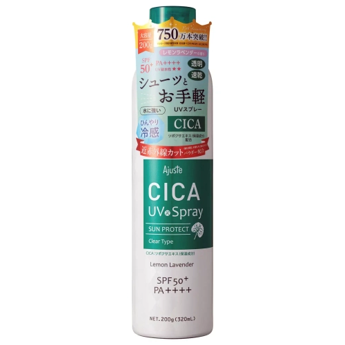 Ajuste Спрей Защита от солнца с центеллой азиатской Аджаст- CICA UV Spray Sun Protect Clear Type SPF 50/PA++++ , 200 г