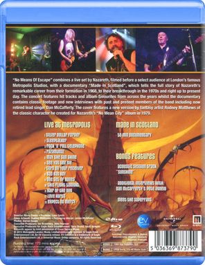 Nazareth / No Means Of Escape (Blu-ray)