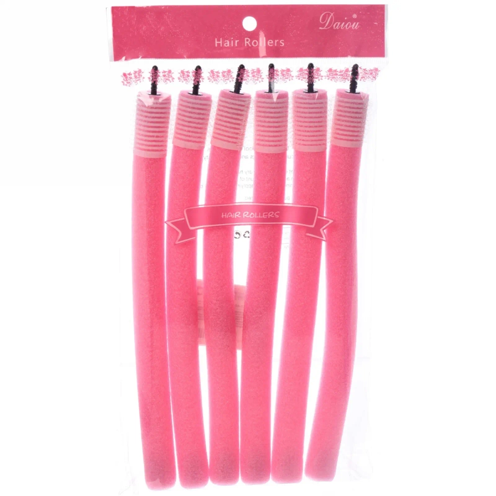 Бигуди бумеранги «Super Style»,6 шт, цвет микс, 24 см, d-18 мм