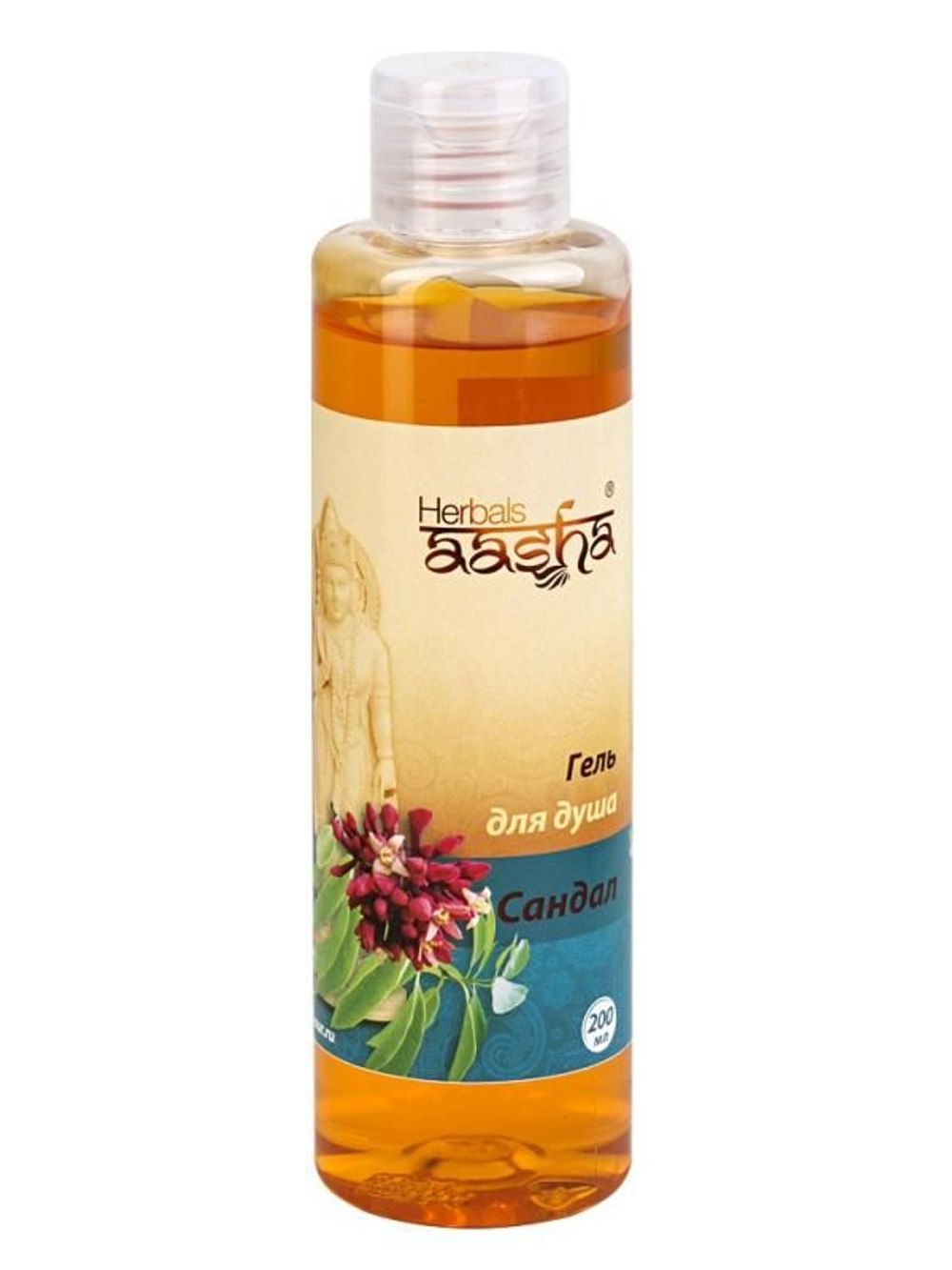 Гель для душа Сандал  Aasha Herbals