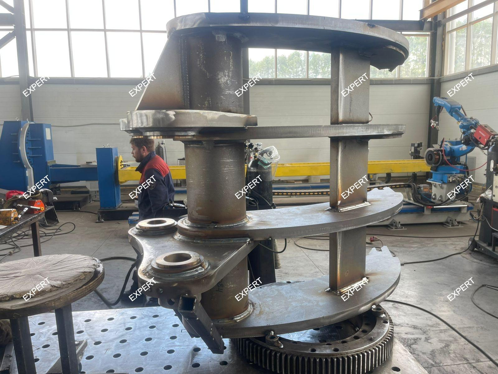 Корчеватель грабли на Экскаватор Hidromek